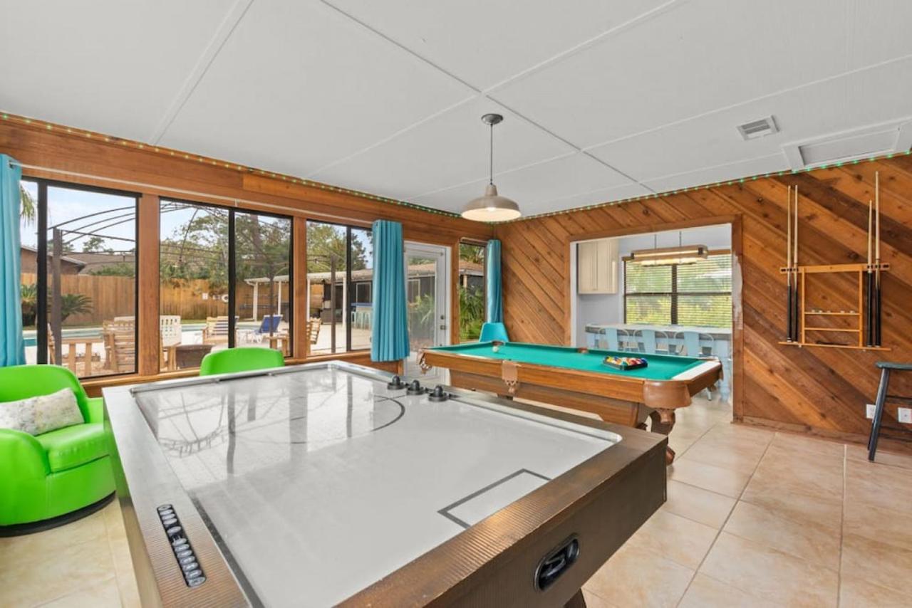 The Flip Flop Stop - Private Heated Pool, Pool House, Backyard Oasis And Game Room Panama City Beach Exterior foto